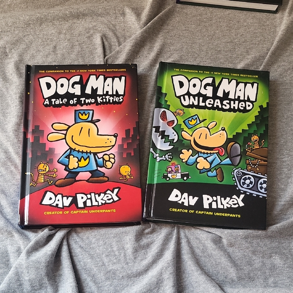 DogMan Hardcover Book - #2 & #3